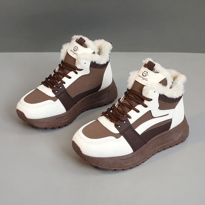 Damen Winterstiefel Warm Isoliert Rutschfest Schnee