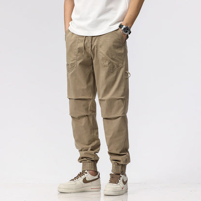 Herren Cargohose Elastisch Mit Vielen Taschen