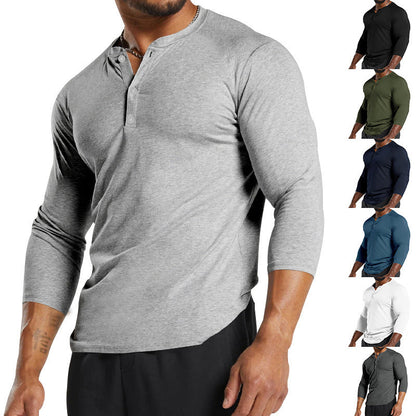 Herren Langarmshirt Atmungsaktiv Moderner Schnitt - BerlinGlamour