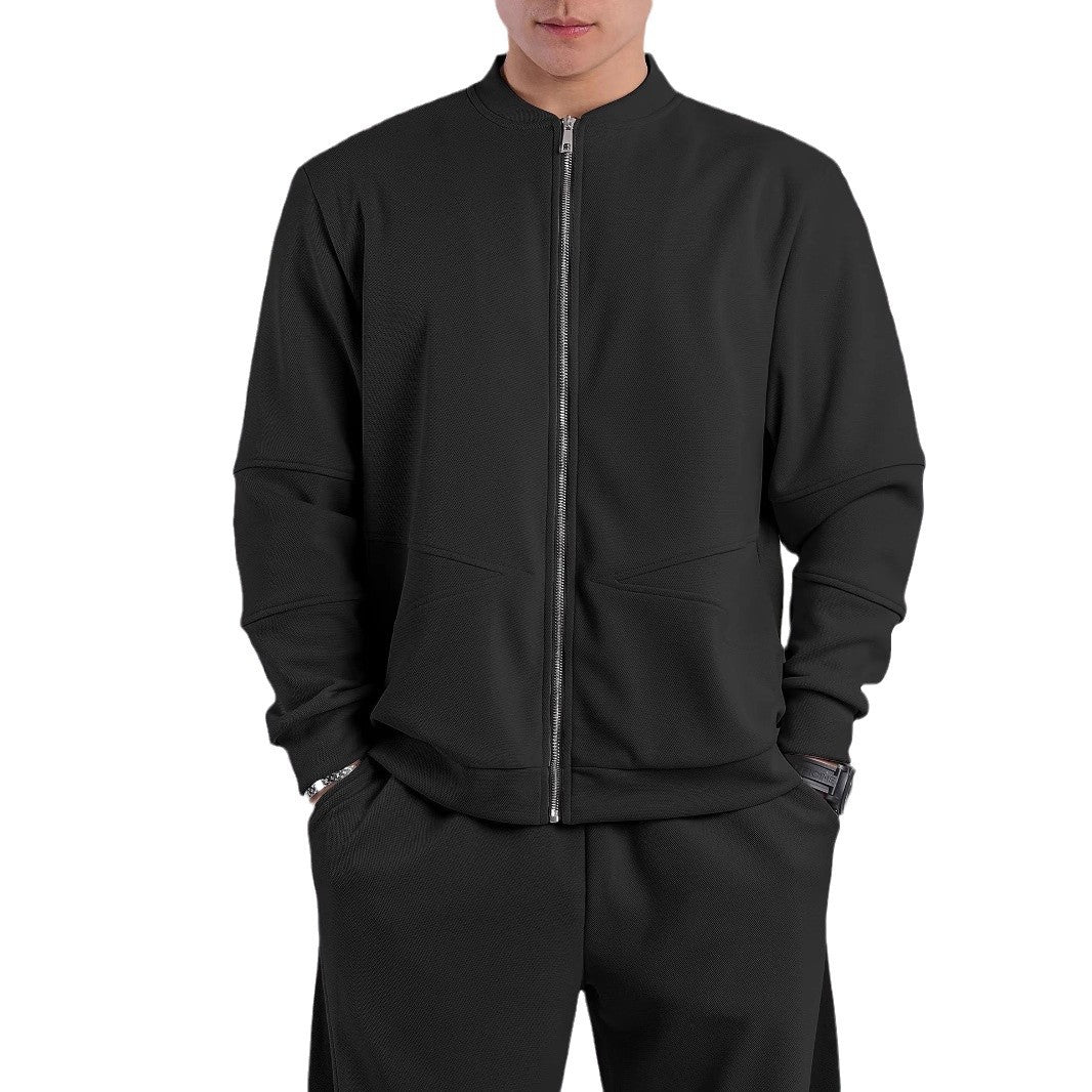 Herren Trainingsjacke Sportlich Modern Schnitt
