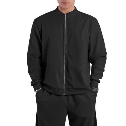 Herren Trainingsjacke Sportlich Modern Schnitt
