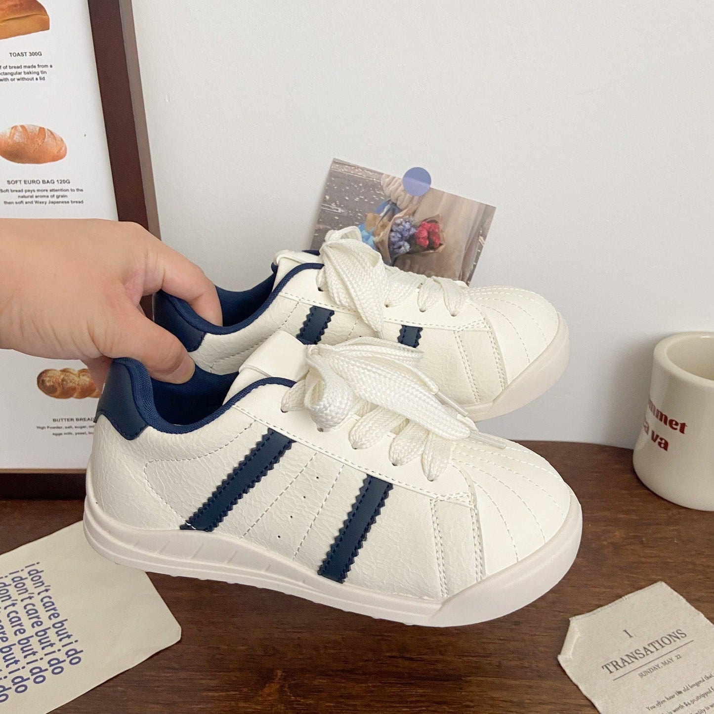 Damen Sneaker Sportlich Bequem Weich
