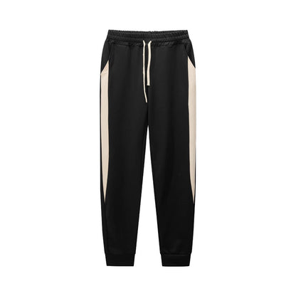 Herren Freizeithosen Elegante Mit Kontraststreifen Modern