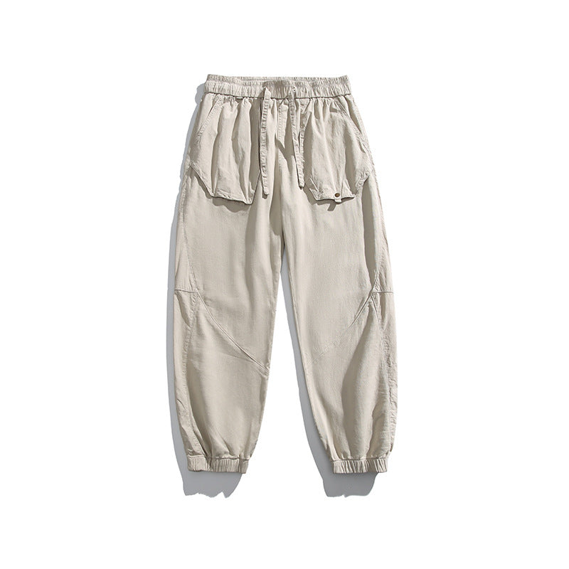 Herren Hose Bequem Utility Stil Modern