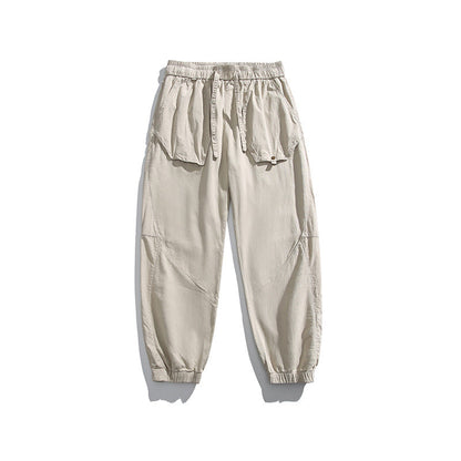 Herren Hose Bequem Utility Stil Modern