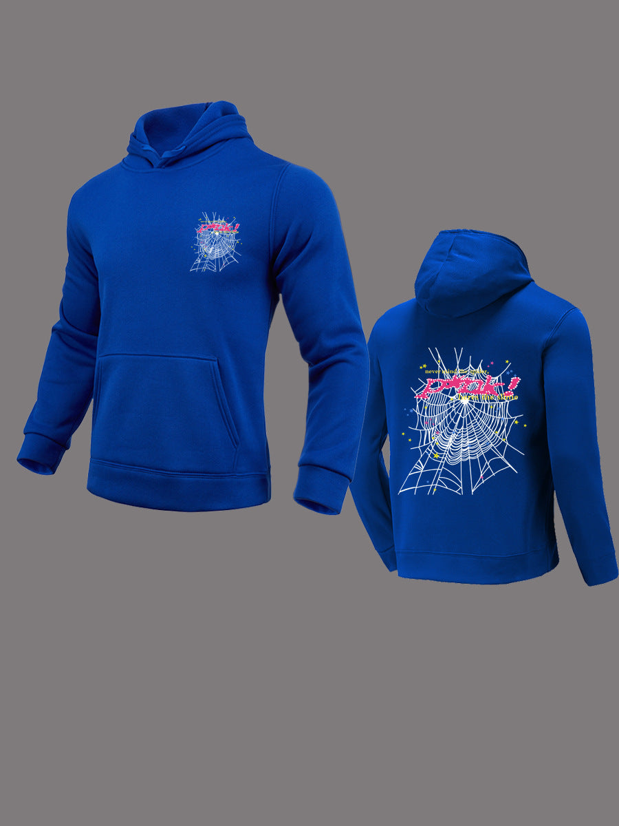 Herren Kapuzenpullover mit coolem Grafikdesign Trendy Stadtstyle