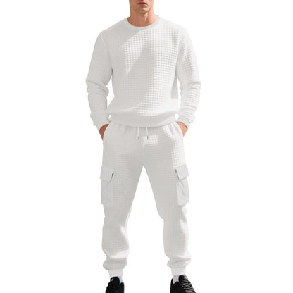 Herren Sweat-Set Cargo-Style atmungsaktiv mit Taschen