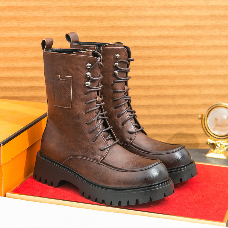 Damen Schnürboots Robust Rutschfest Winterstiefel - BerlinGlamour