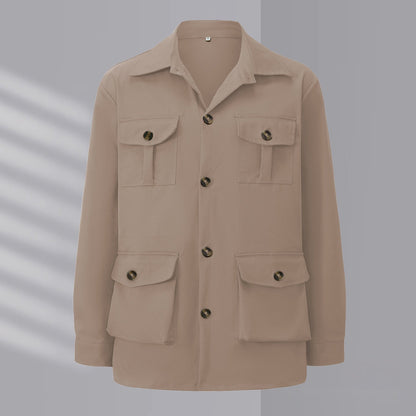 Herren Utility-Jacke Vielseitig Praktisch Wasserabweisend