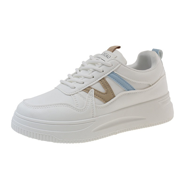 Damen Sneaker Hoch Plattform Orthopädisch Bequem