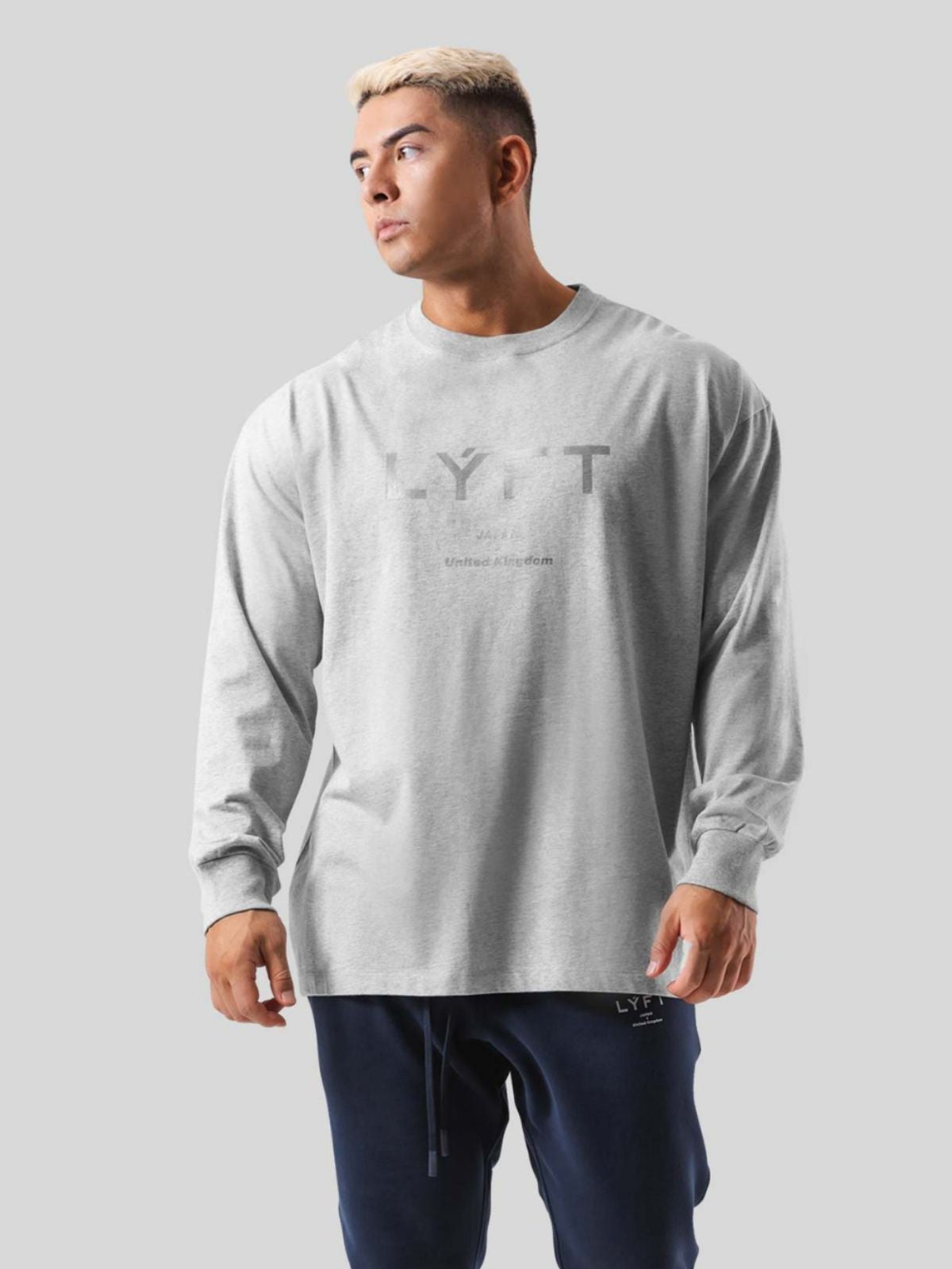 Herren Langarmshirt Leicht Atmungsaktiv Komfort
