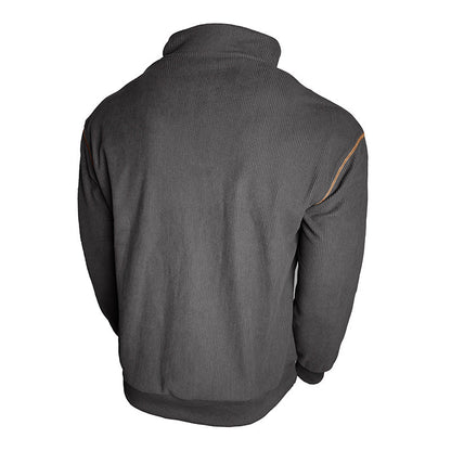 Herren Stepppullover Modern Kragen Elegante Männerpullover