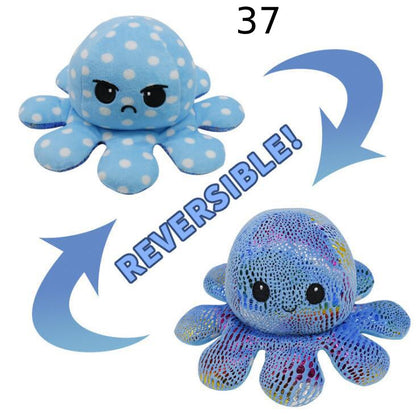 Reversibler Plüsch Octopus Kuscheltier Einzigartig