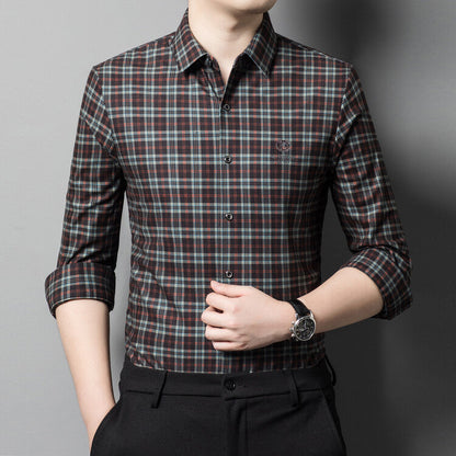 Herren Hemd Kariert Elegantes Berlin Style