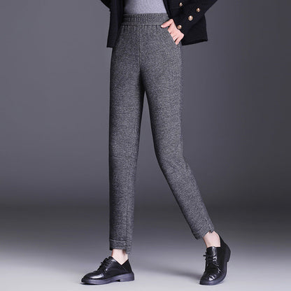 Damen Hose Elastisch Mit Taschen Comfort