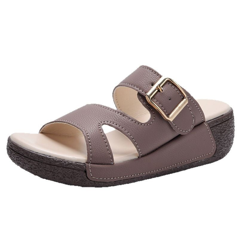 Damen Clogs Bequem Verstellbarer Riemen Sommer Schuhe