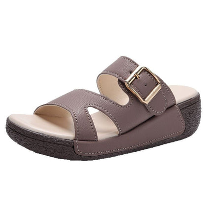 Damen Clogs Bequem Verstellbarer Riemen Sommer Schuhe