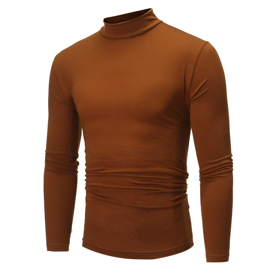 Weicher Herren Rollkragenpullover Jersey Modern