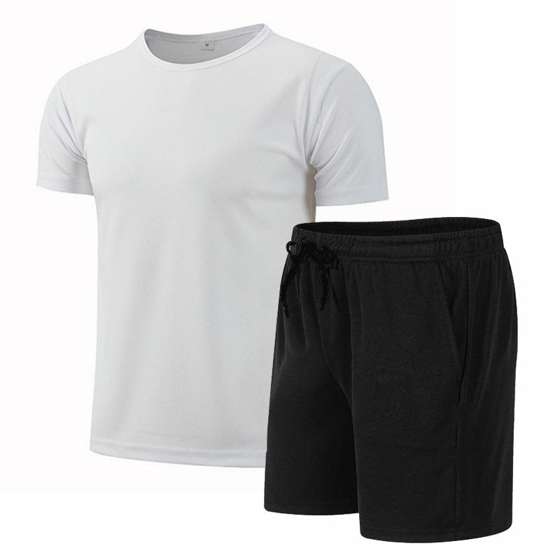 Herren Sportset Funktionsshirt und Laufshorts Sportlich