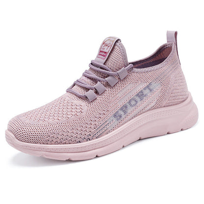 Damen Sport-Sneaker Atmungsaktiv mit Schnellschnürsystem