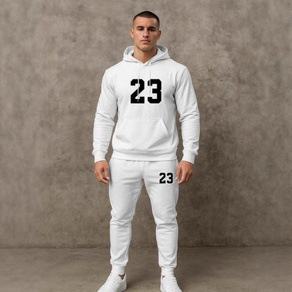 Herren Sportanzug Modern mit Grafikdesign Großstadt Style