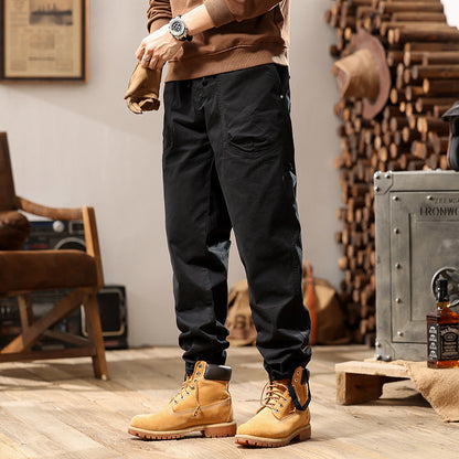 Herren Cargo-Hose Multifunktionshose Bequem Elegant
