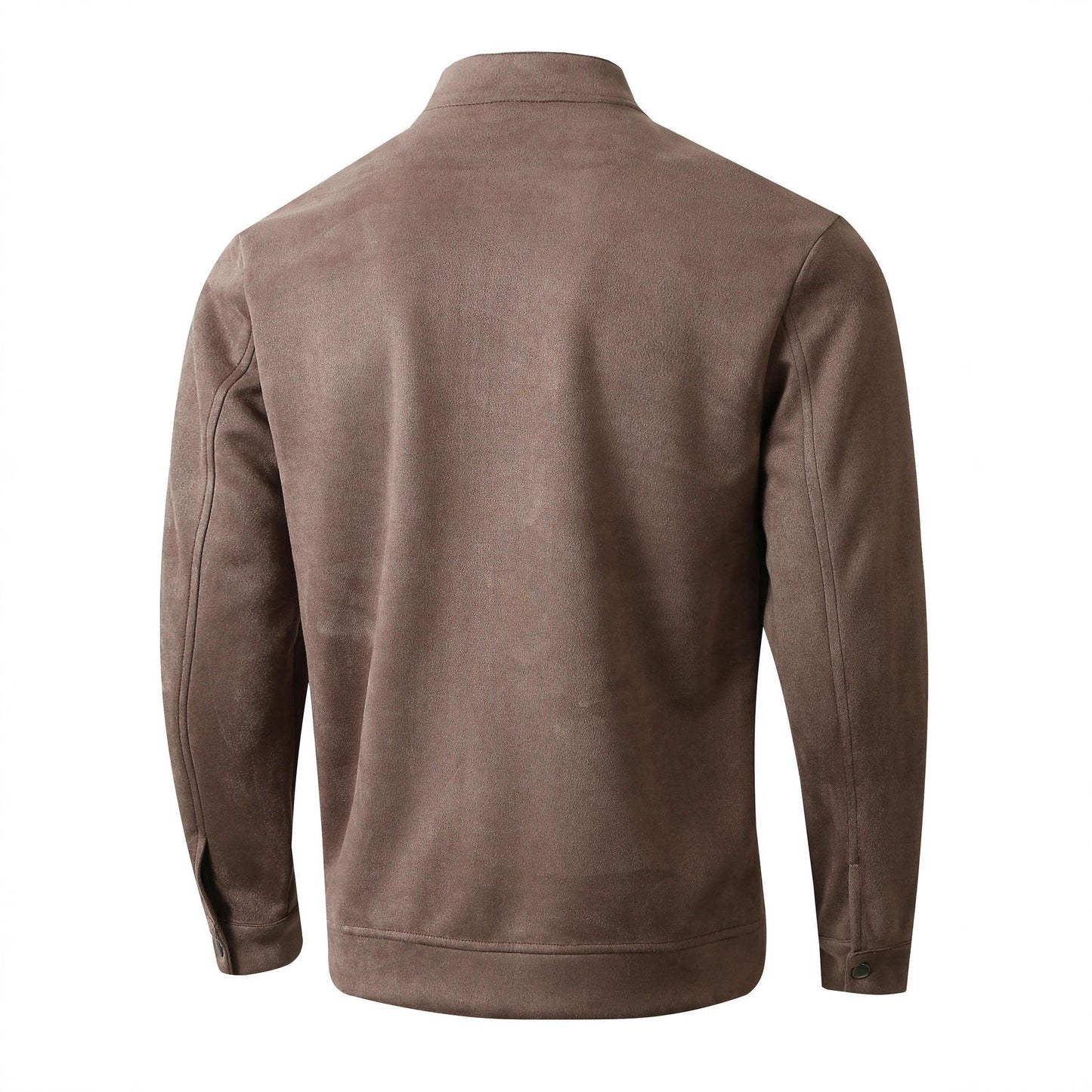 Herren Fleecejacke Stehkragen Weich Warm Modern