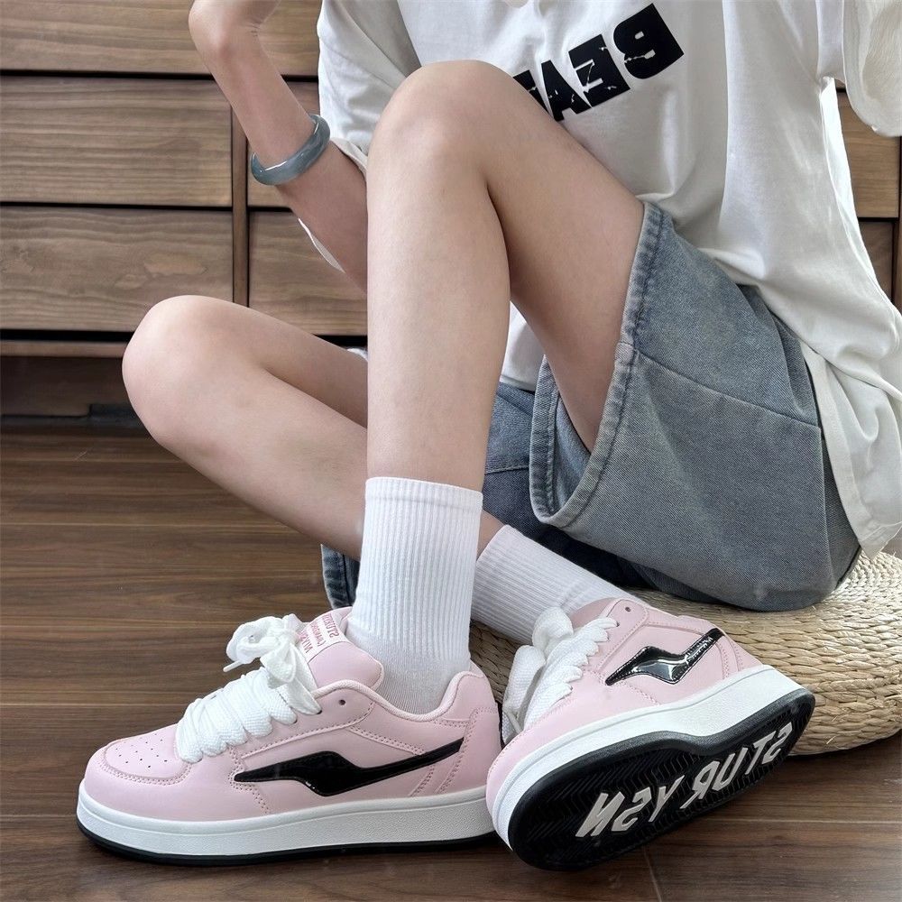 Damen Sneaker Sportlich Komfortabel Schnürung