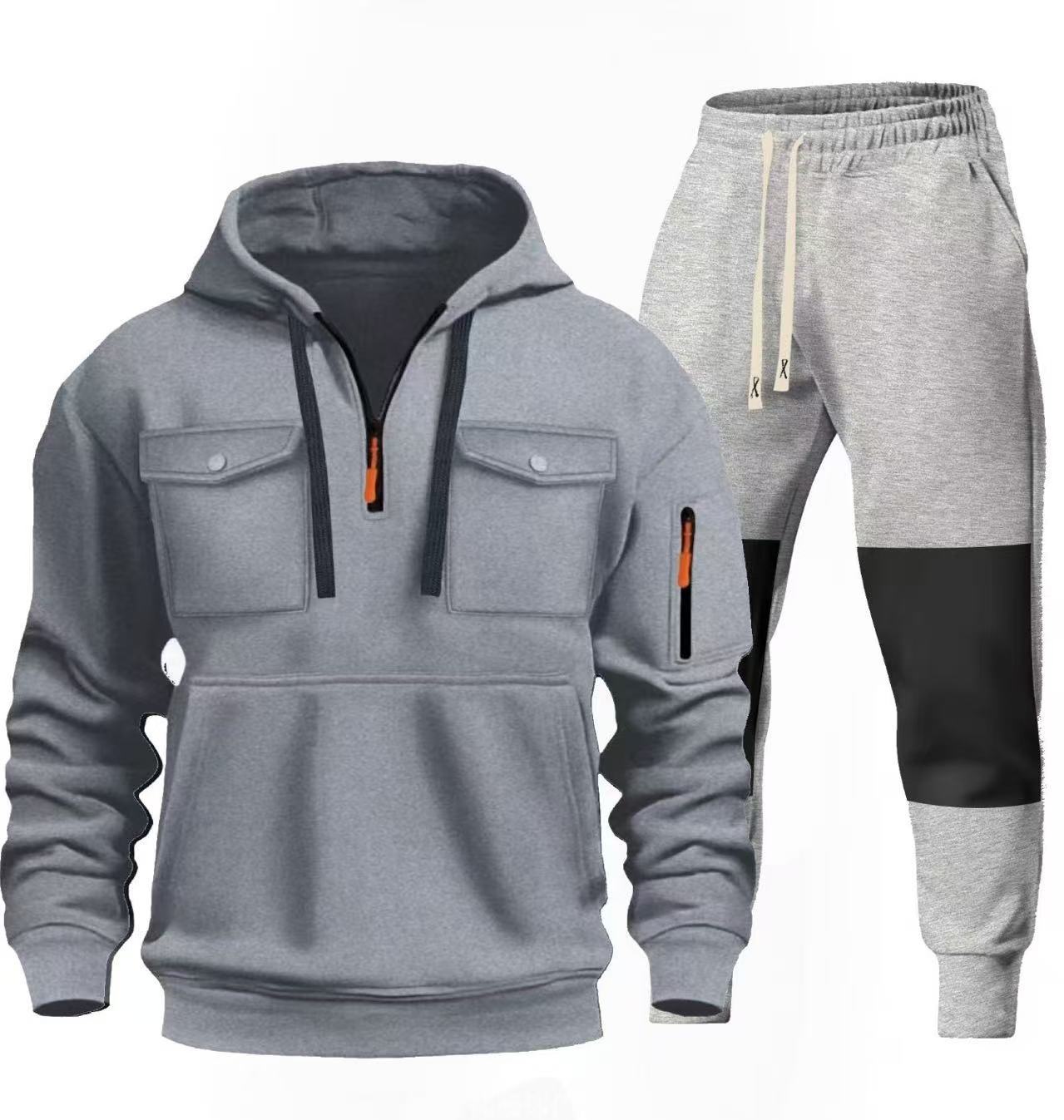 Herren Sportset Sweatshirt und Jogginghose Funktionell Komfortabel