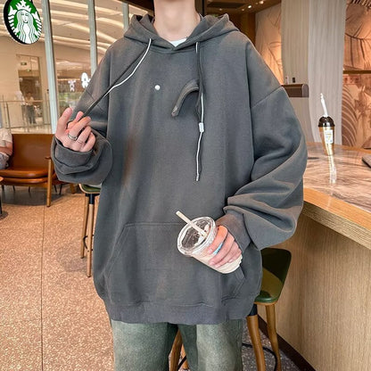 Kapuzenpullover Unisex Mit Taschen Modern Stylisch