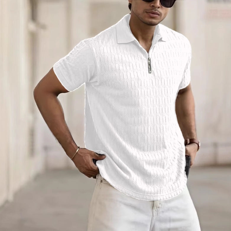 Herren Polo Shirt Strukturiert Modern Berlin