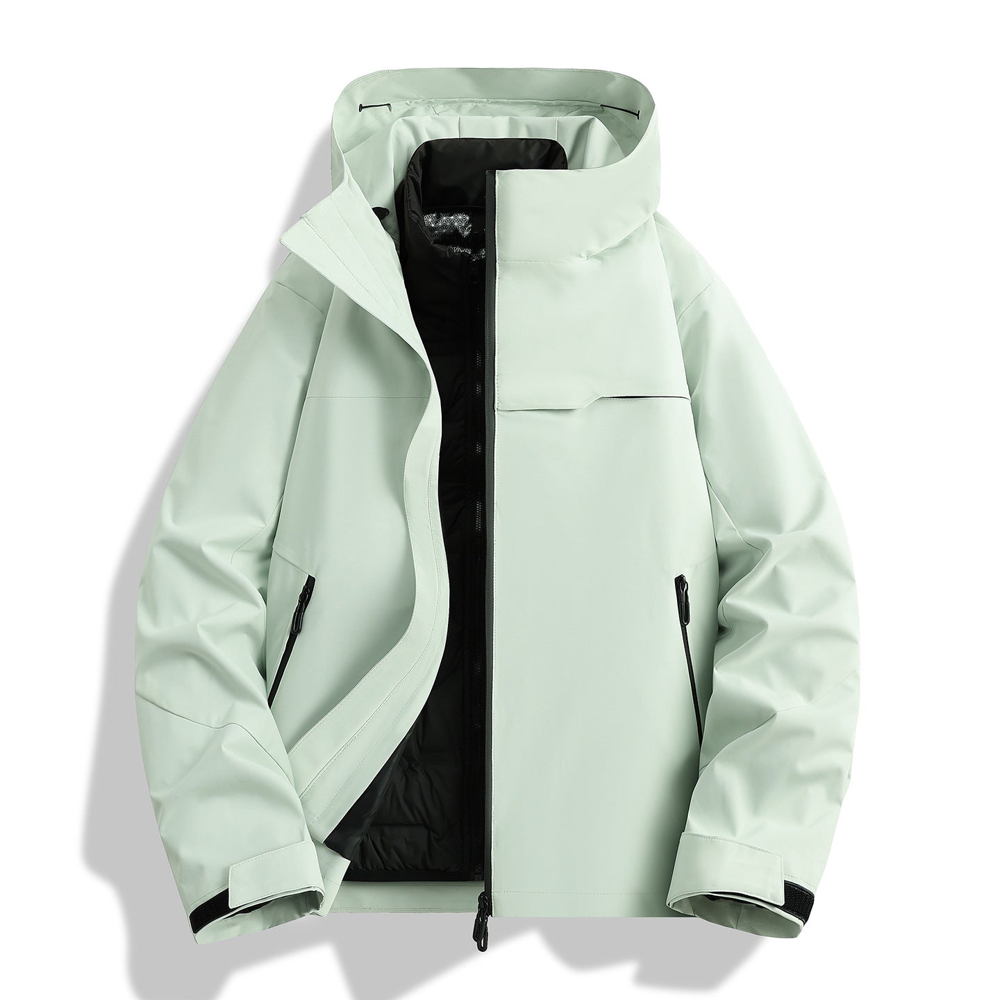 Herren Outdoor-Jacke wasserfest mit Kapuze Isolierung