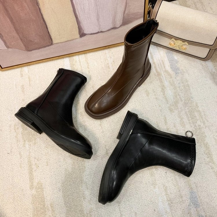 Damen Chelsea Stiefel Flexibel Strapazierfähig Modern