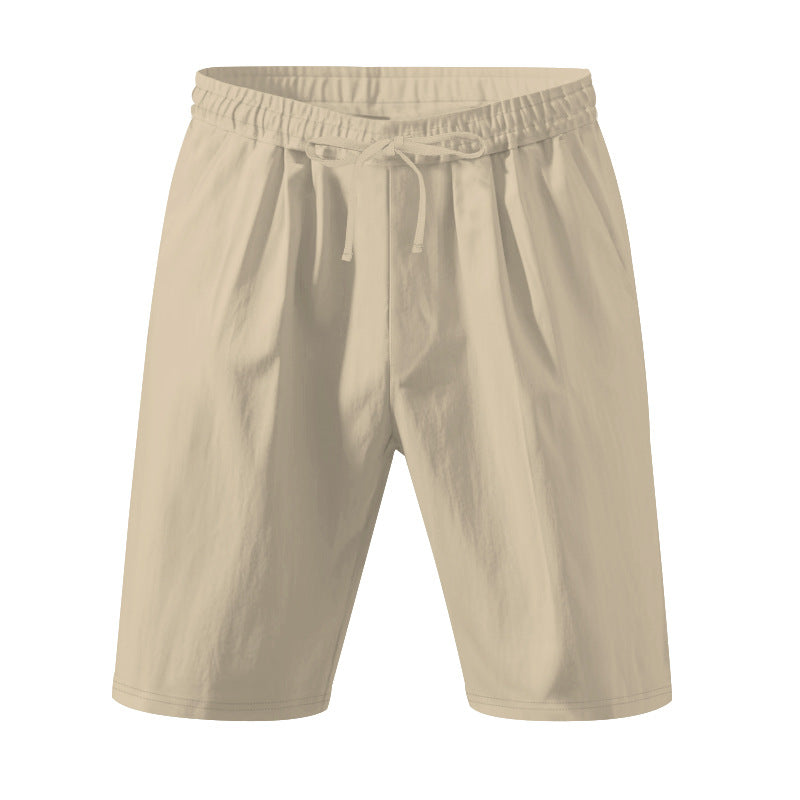 Herren Sportshorts Lässig Elastisch Mit Taschen
