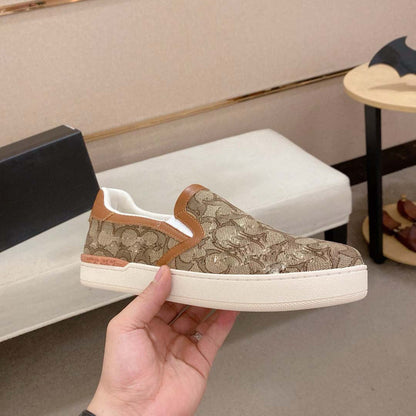 Damen Sneaker Bequem Slip-On Schuhe Modisch