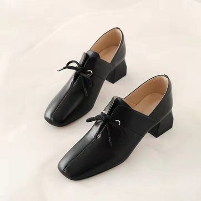 Damen Schnürschuhe Elegant Absatz Schuhe für Frauen