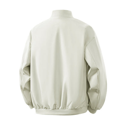 Herren Windjacke Modern mit Taschen Wasserabweisend