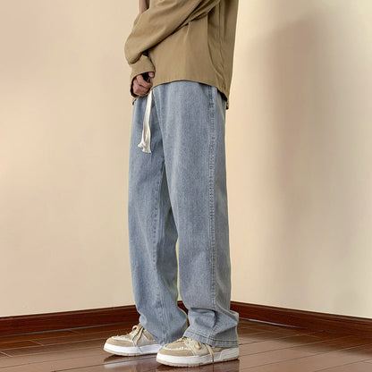 Herren Jeans Hose Bequem Elastisch Slim Fit