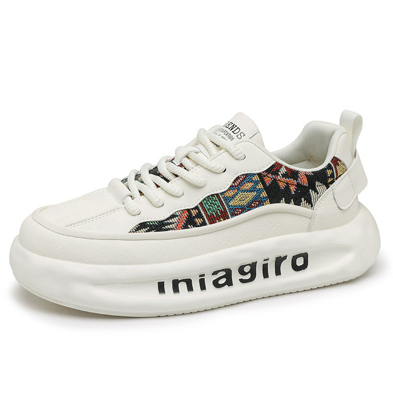 Damen Sneaker Sportlich Bunt mit Designdruck