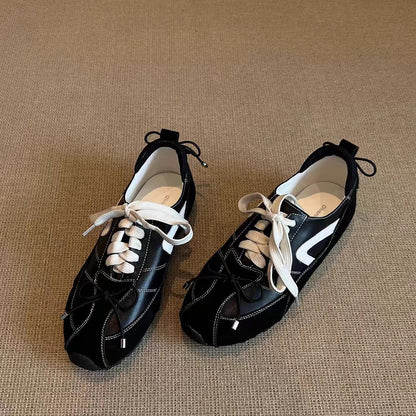 Damen Sneaker Laufschuhe Sportlich Atmungsaktiv Mit Schnürsystem