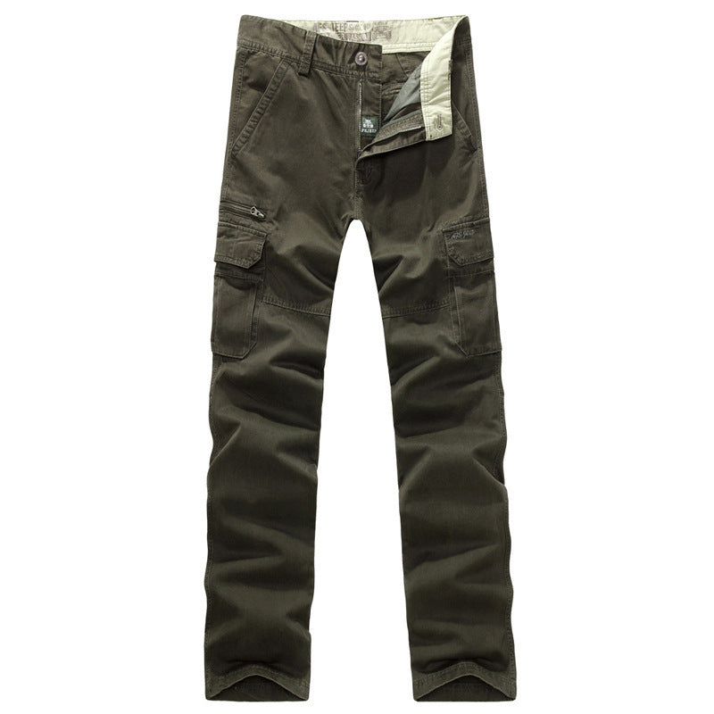 Herren Cargo-Hose Robust Vielseitig Reißverschluss Taschen