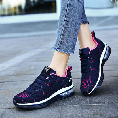 Damen Sneaker Luftig Atmungsaktiv Mesh Leicht