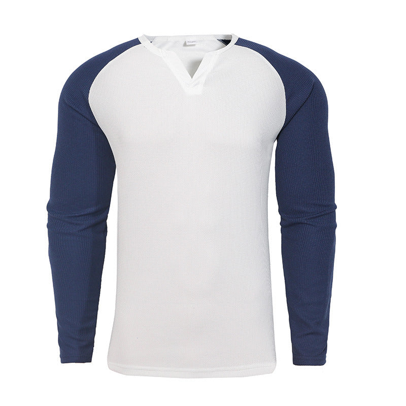 Herren Langarmshirt Strukturdesign Modern Glamour