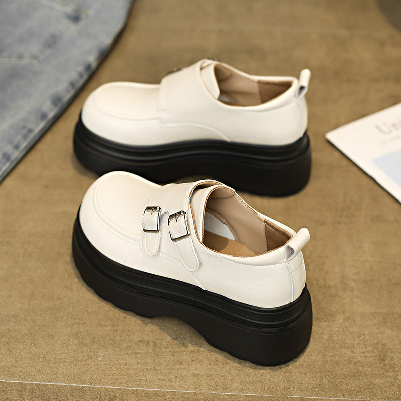 Damen Plateauclogs Komfortabel mit verstellbarer Schnalle Hochzeitsschuhe