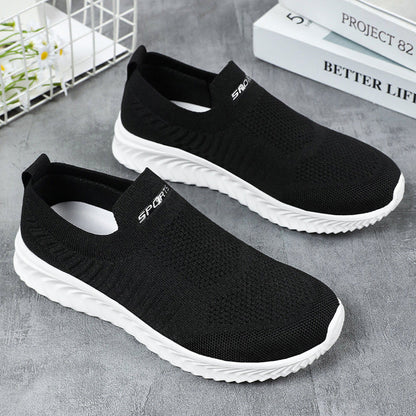 Laufschuhe Damen atmungsaktiv Slip-On bequem flexibel