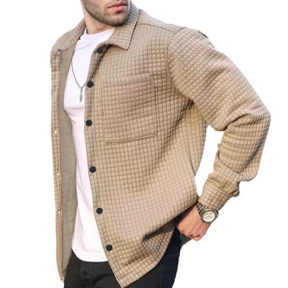 Herren Strickjacke Strukturiert Praktisch Mit Taschen