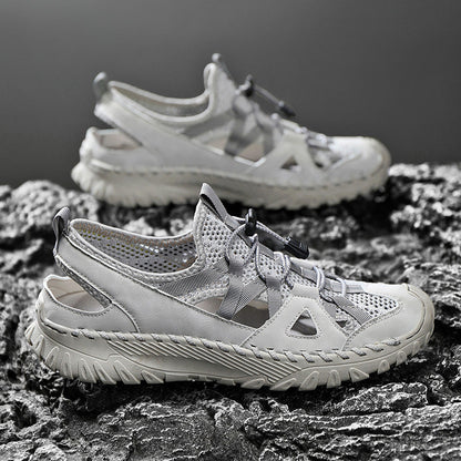 Damen Sandalen Bequem Atmungsaktiv Komfortschuhe Sommer