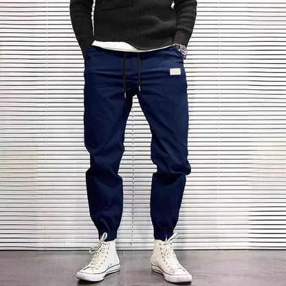 Herren Jogginghose Bequem Sportlich Grau
