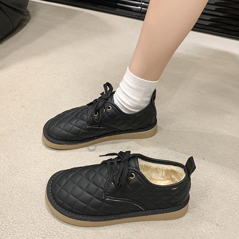 Damen Sneaker Warm mit Weichem Innenfutter bequem