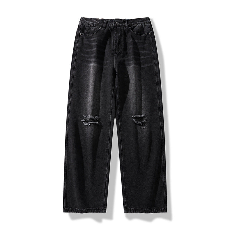Herren Jeans Distressed Lässig Berlin Style